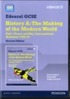 Edexcel GCSE Modern World History Unit 1 ActiveTeach : Peace and War: International Relations 1900-91 Unit 1 - Book