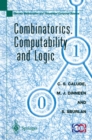 Combinatorics, Computability and Logic : Proceedings of the Third International Conference on Combinatorics, Computability and Logic, (DMTCS'01) - eBook