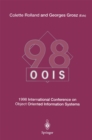 OOIS'98 : 1998 International Conference on Object-Oriented Information Systems, 9-11 September 1998, Paris Proceedings - eBook