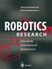 Robotics Research : The Nineth International Symposium - Book