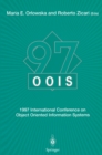 OOIS'97 : 1997 International Conference on Object Oriented Information Systems 10-12 November 1997, Brisbane Proceedings - eBook