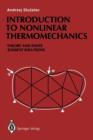 Introduction to Nonlinear Thermomechanics : Theory and Finite-Element Solutions - Book