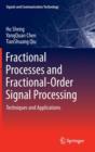 Fractional Processes and Fractional-order Signal Processing : Techniques and Applications - Book