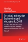 Electrical, Information Engineering and Mechatronics 2011 : Proceedings of the 2011 International Conference on Electrical, Information Engineering and Mechatronics (EIEM 2011) - eBook
