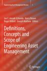 Definitions, Concepts and Scope of Engineering Asset Management - Book