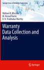 Warranty Data Collection and Analysis - Book