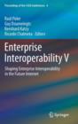 Enterprise Interoperability V : Shaping Enterprise Interoperability in the Future Internet - Book