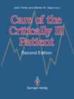 Care of the Critically Ill Patient - eBook