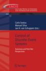 Control of Discrete-Event Systems : Automata and Petri Net Perspectives - Book