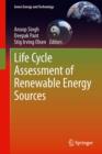 Life Cycle Assessment of Renewable Energy Sources - eBook