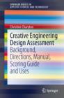Creative Engineering Design Assessment : Background, Directions, Manual, Scoring Guide and Uses - eBook