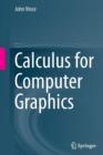 Calculus for Computer Graphics - Book