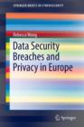 Data Security Breaches and Privacy in Europe - Book