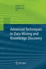 Advanced Techniques in Knowledge Discovery and Data Mining - Book