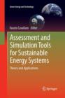 Assessment and Simulation Tools for Sustainable Energy Systems : Theory and Applications - Book