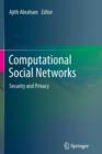 Computational Social Networks : Security and Privacy - Book
