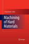 Machining of Hard Materials - Book