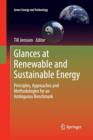 Glances at Renewable and Sustainable Energy : Principles, approaches and methodologies for an ambiguous benchmark - Book
