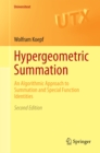 Hypergeometric Summation : An Algorithmic Approach to Summation and Special Function Identities - eBook
