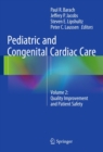 Pediatric and Congenital Cardiac Care : Volume 2: Quality Improvement and Patient Safety - eBook