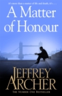 A Matter of Honour - Book