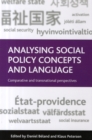 Analysing Social Policy Concepts and Language : Comparative and Transnational Perspectives - Book