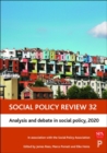 Social Policy Review 32 : Analysis and Debate in Social Policy, 2020 - Book