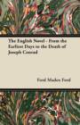 The English Novel - From the Earliest Days to the Death of Joseph Conrad - Book