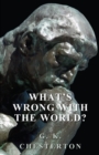 What's Wrong with the World? - eBook