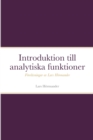 Introduktion till analytiska funktioner : F?rel?sningar av Lars H?rmander - Book