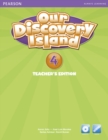 Our Discovery Island American Edition Teachers Book with Audio CD 4 Pack - Book