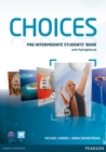 Choices Pre-Intermediate Students' Book & PIN Code Pack - Book