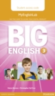 Big English 3 Pupil's MyEnglishLab Access Code (standalone) - Book