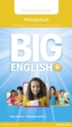 Big English 6 Pupil's MyEnglishLab Access Code (standalone) - Book