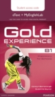 Gold Experience B1 eText & MyEnglishLab Student Access Card - Book