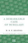 A Remarkable Case of Burglary - Book