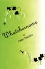 Whatshername - Book