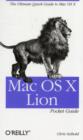 Mac OS X Lion Pocket Guide - Book