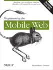 Programming the Mobile Web - Book