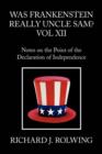 Was Frankenstein Really Uncle Sam? Vol XII - Book