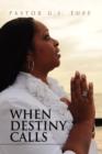 When Destiny Calls - Book