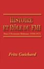 Histoire Et Role Du Fmi - Book