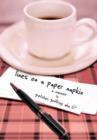 Lines on a Paper Napkin : A Memoir - Book
