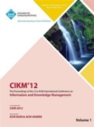 Cikm12 Proceedings of the 21st ACM International Conference on Information and Knowledge Management V1 - Book