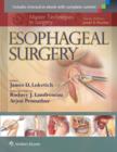 Master Techniques in Surgery: Esophageal Surgery - Book