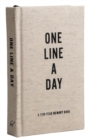 Canvas One Line a Day : A Five-Year Memory Journal - Book