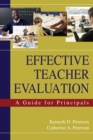 Effective Teacher Evaluation : A Guide for Principals - eBook