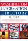 Washington Information Directory : 2012-2013 - Book