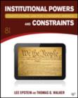 Constitutional Law for a Changing America : Institutional Powers and Constraints - Book