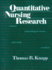 Quantitative Nursing Research - eBook
